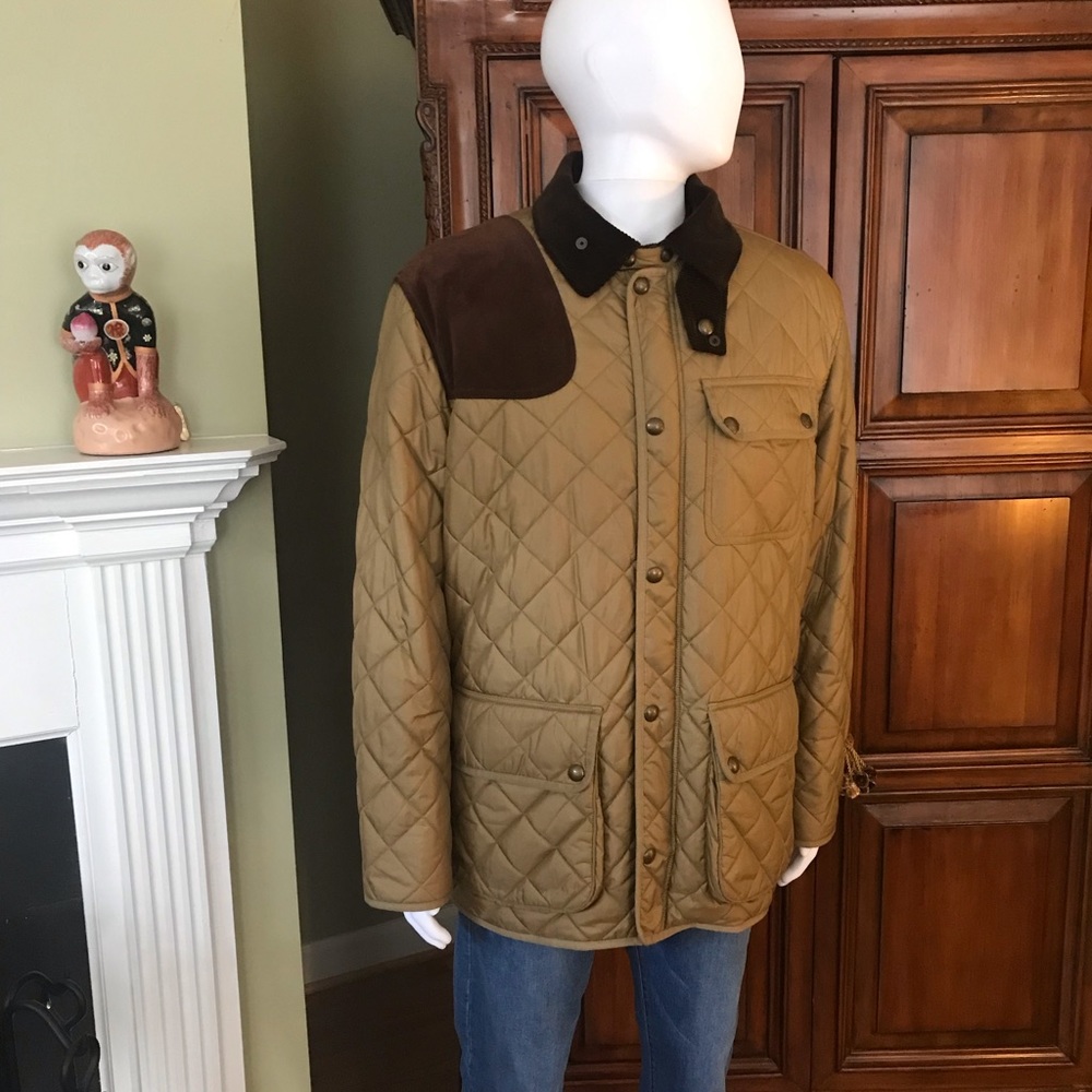 Polo Ralph Lauren Vintage Men’s Quilted Jacket XL Brown